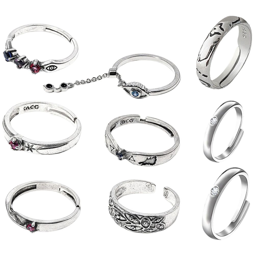 Men'S Accessories Rings - แหวนอนิเมะ JJK ยูตะ โอคค็อตสึ คอสเพลย์ แหวนคู่รักชายหญิง