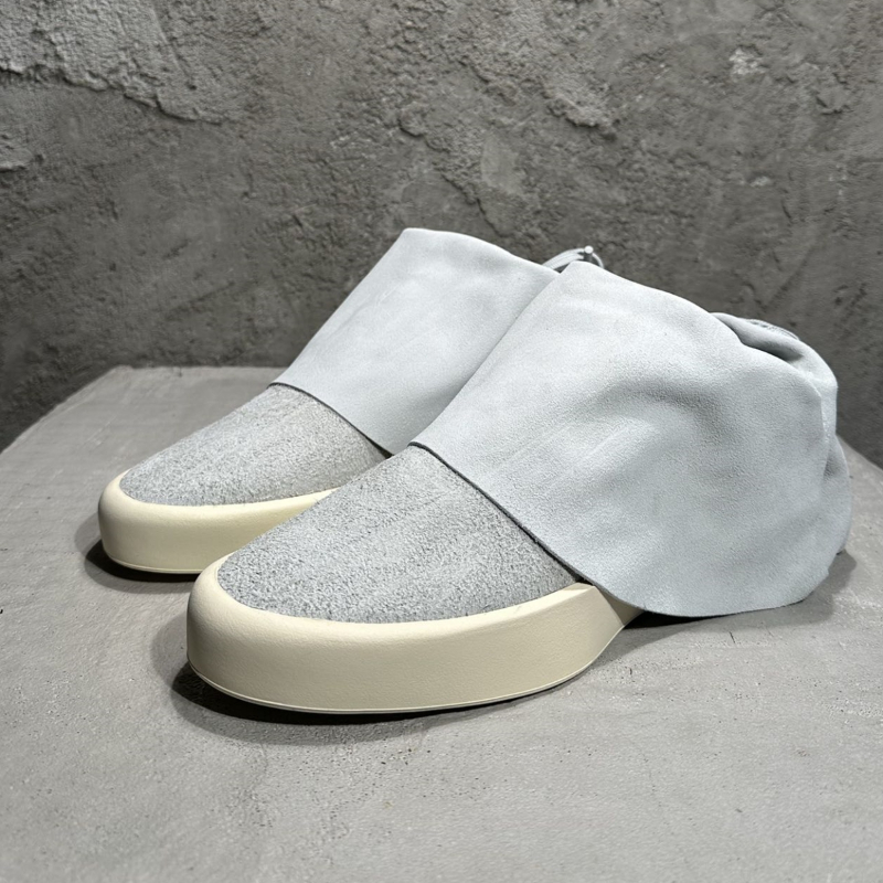 Men Accessories To Wear - 2025 แฟชั่นการออกแบบพับผู้ชายรองเท้ารอบ Toe สวมใส่ด้านหลัง Tie Chic