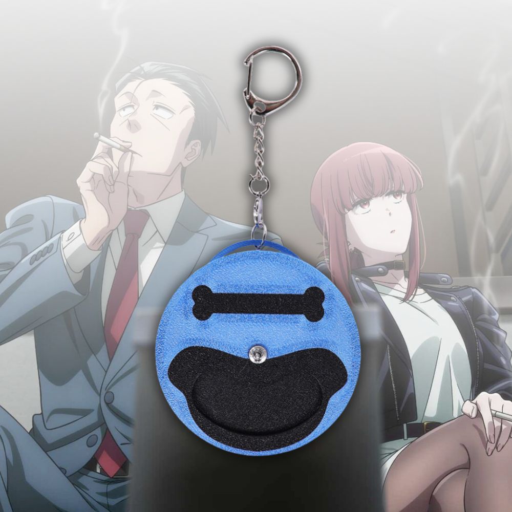 Men Accessories For Suit - พวงกุญแจคอสเพลย์ Tayama ของตกแต่งเครื่องประดับ ของขวัญ อนิเมะ รูปแบบการสูบบุหรี่หลังซุปเปอร์มาร์เก็ต