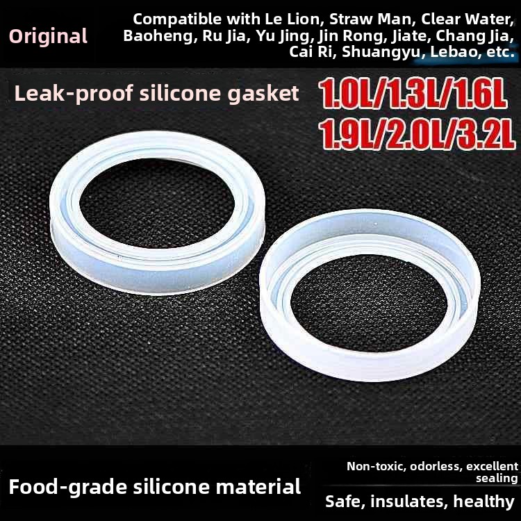 Men'S Accessories Rings - อุปกรณ์เสริมขวดน้ำร้อนอเนกประสงค์ แหวนปิดผนึก ฝาปิดภาชนะด้านใน ชิ้นส่วนแก้วเก็บความร้อน ชิ้นส่วนแก้วลายหญ้า ชิ้นส่วนสแตนเลส