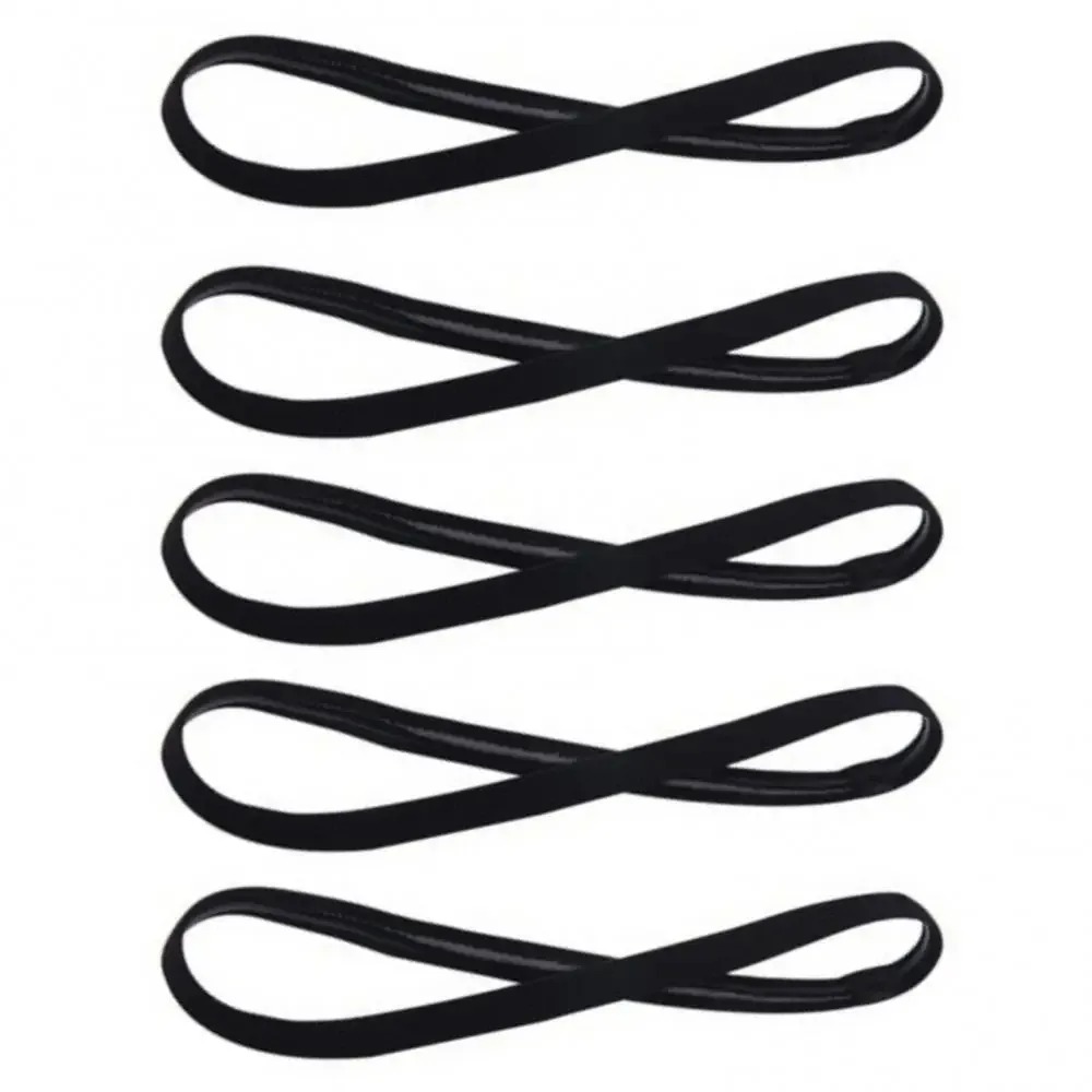 Men'S Yoga Accessories - 5 ชิ้นลูกอมสีผู้หญิงผู้ชายโยคะผมวงกีฬาคาดศีรษะลื่นวิ่งยางยืดหยุ่น Sweatband ฟุตบอลอุปกรณ์ผม