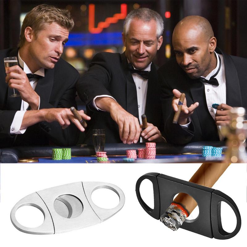 Cigar Cutter Set - เครื่องตัดซิการ์ซิการ์อุปกรณ์เสริมซิการ์ที่เขี่ยบุหรี่รอบเครื่องตัดซิการ์หรูหรา Ashtray ชุดอุปกรณ์เสริมไฟแช็กสูบบุหรี่ในครัวเรือนบ้าน