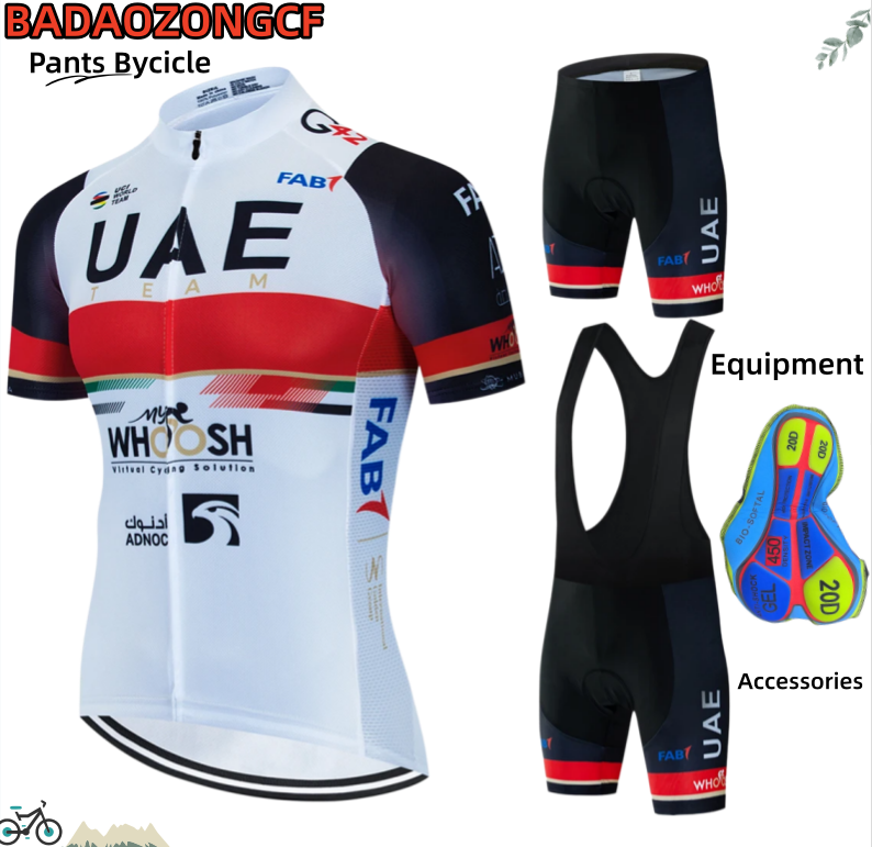 Men Accessories Uae - อุปกรณ์ปั่นจักรยาน MTB สำหรับผู้ชายในสหรัฐอาหรับเอมิเรตส์ ชุดปั่นจักรยานสำหรับผู้ชาย เสื้อเจอร์ซีย์ MTB