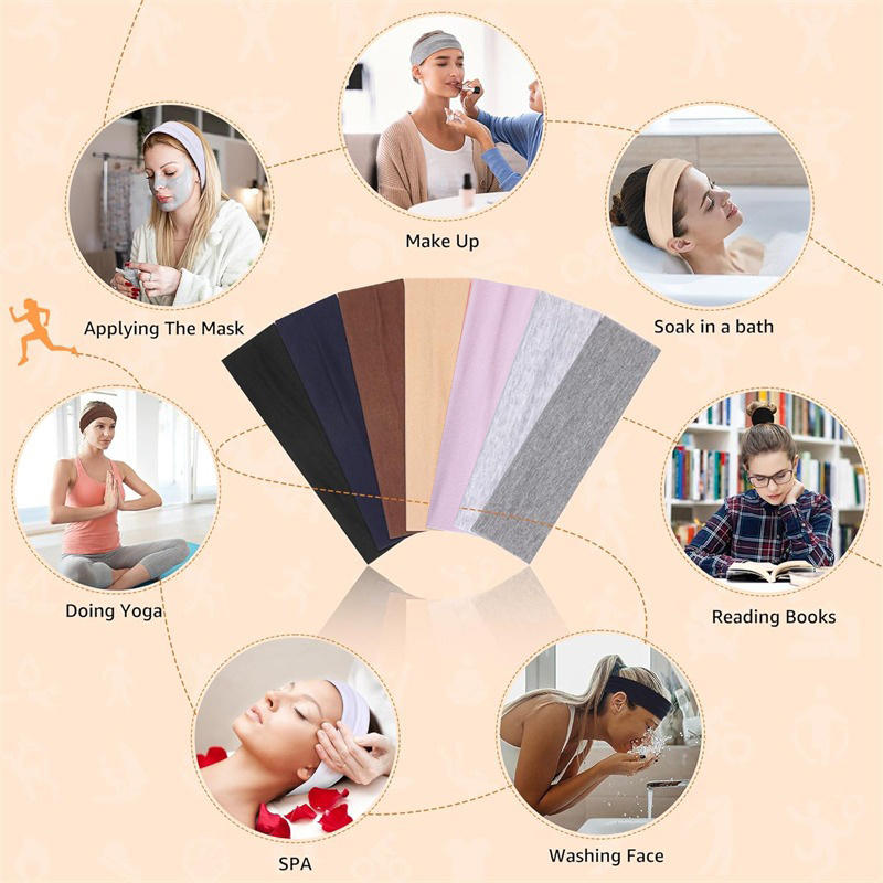 ที่คาดผมแบบยืดหยุ่น 7 ชิ้น ซับ - Men'S Yoga Accessories บทวิจารณ์และราคา
