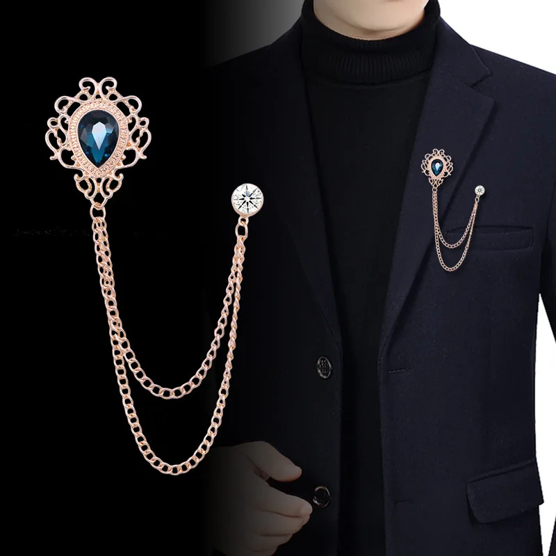 เข็มกลัดติดปกเสื้อแบบวินเทจประ - Men Accessories For Suit บทวิจารณ์และราคา