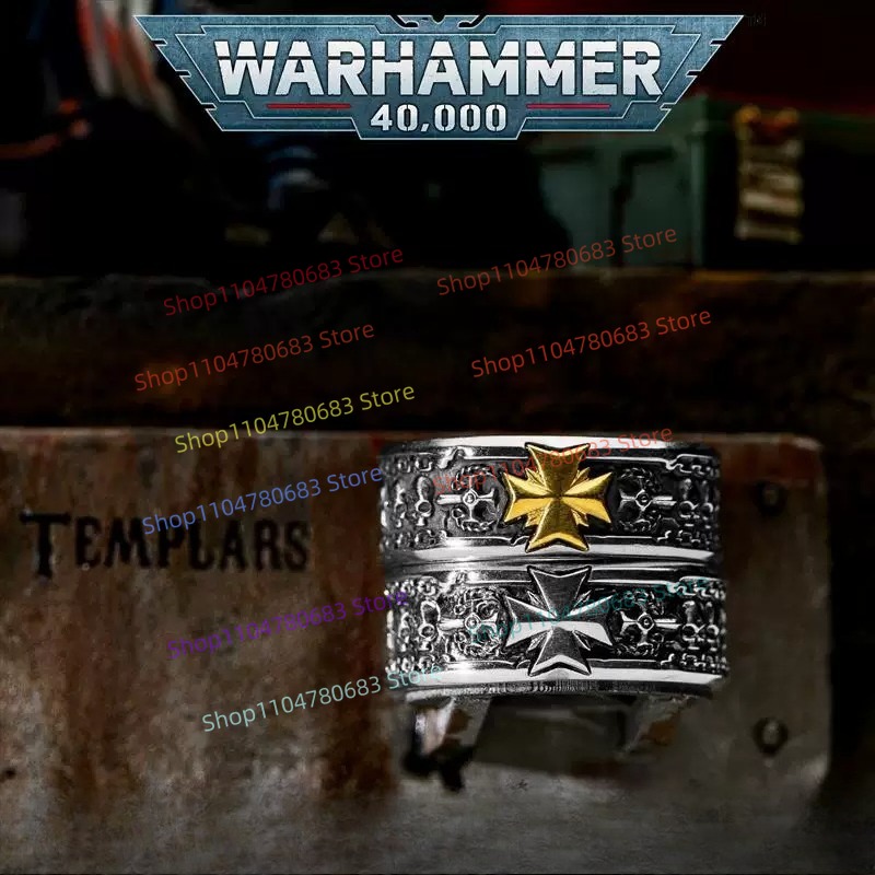 แหวนคำสาบานนักรบเทมพลาร์สีดำ 4 - Men'S Accessories Rings บทวิจารณ์และราคา