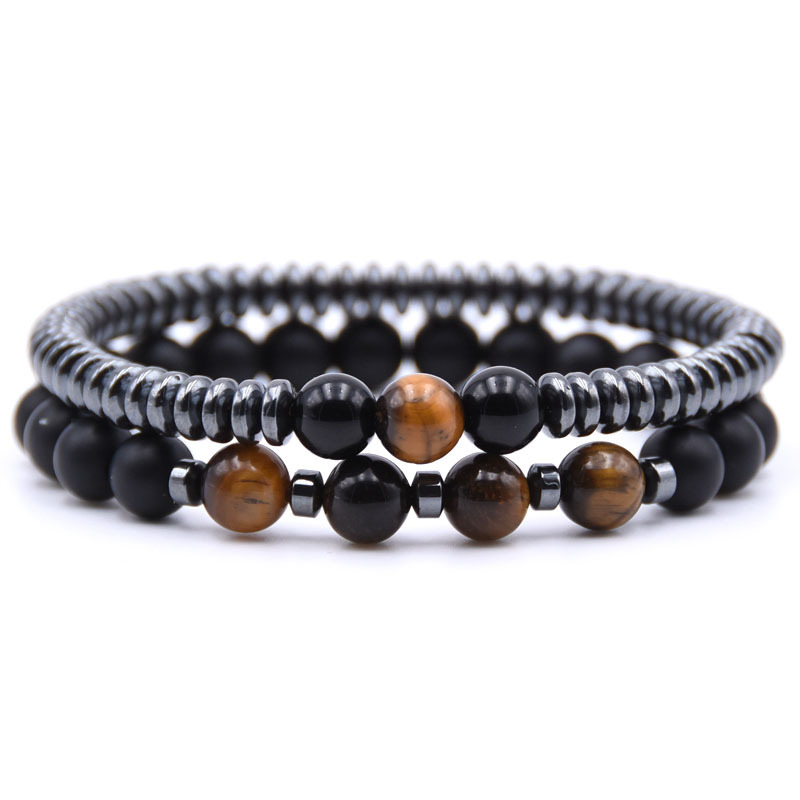 สไตล์ 2 ชิ้นสร้อยข้อมือผู้ชายช - Men'S Yoga Accessories บทวิจารณ์และราคา