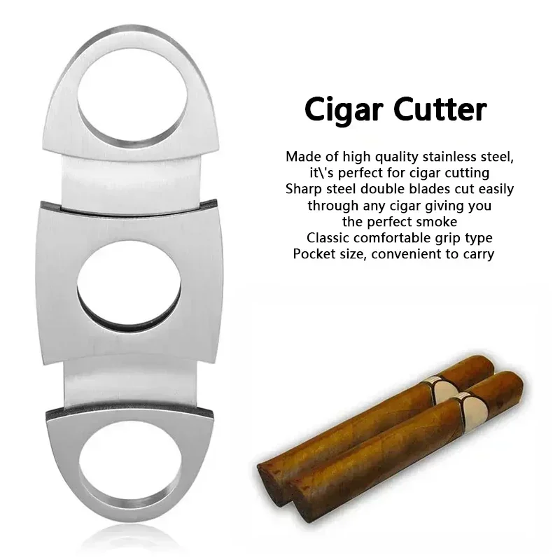 สแตนเลสเครื่องตัดซิการ์ควันอุป - Cigar Cutter Set บทวิจารณ์และราคา