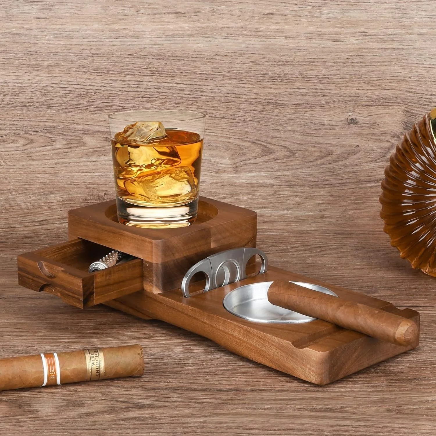 กล่องอุปกรณ์เสริมซิการ์สุดหรู  - Cigar Cutter Set บทวิจารณ์และราคา