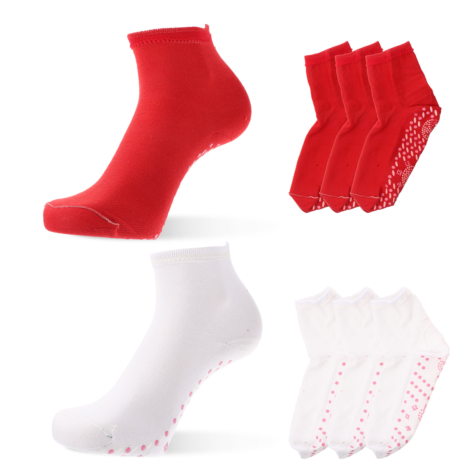 ถุงเท้าให้ความร้อนในตัว 4 คู่  - Men'S Yoga Accessories บทวิจารณ์และราคา