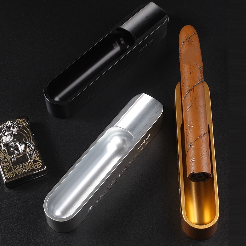ชุดที่เขี่ยบุหรี่ซิการ์แบบพกพา - Cigar Cutter Set บทวิจารณ์และราคา