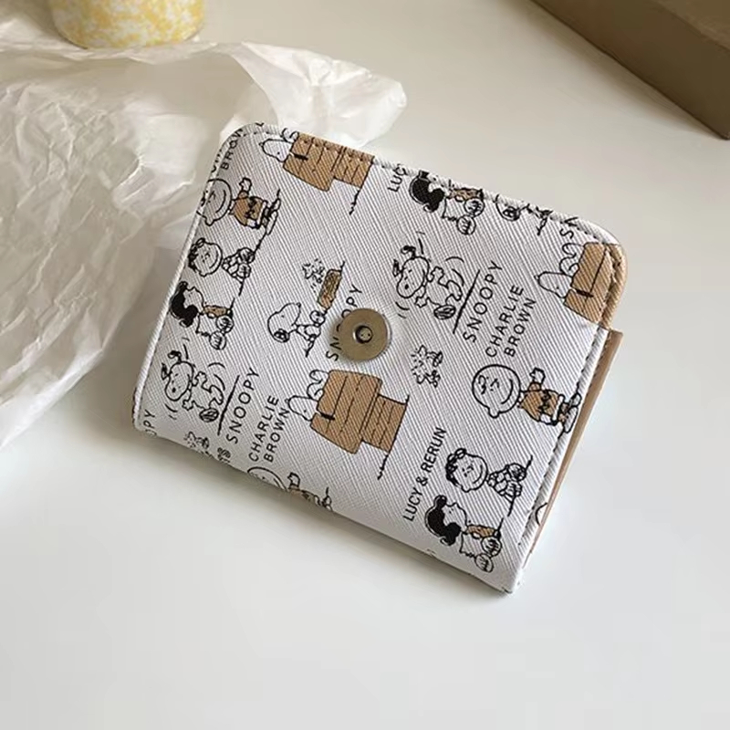 กระเป๋าสตางค์สนูปปี้น่ารัก ลาย - Men Accessories For Birthday Gift บทวิจารณ์และราคา
