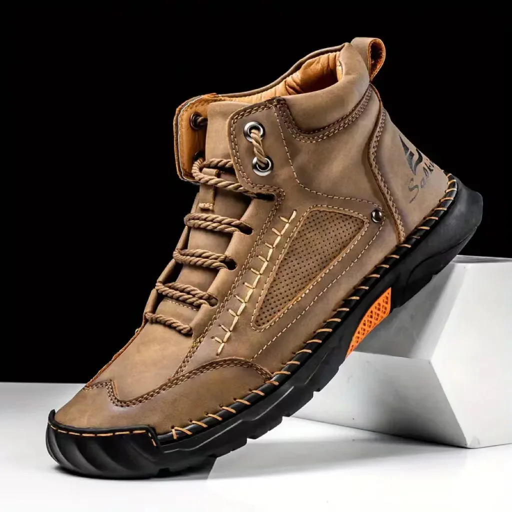 รองเท้าบูทผู้ชายเย็บมือ ไซส์ให - Men Accessories To Wear บทวิจารณ์และราคา