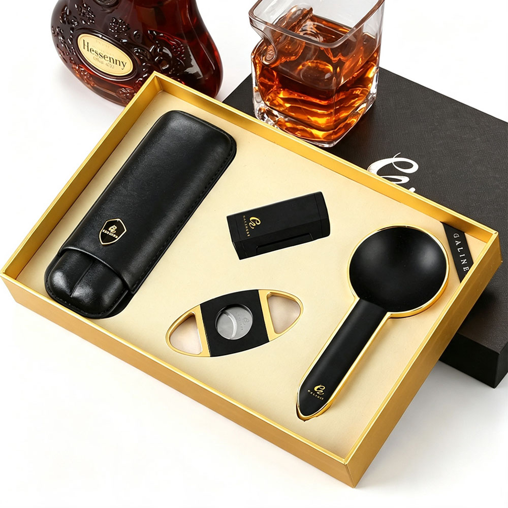 GALINER โลหะซิการ์สูบบุหรี่ชุด - Cigar Cutter Set บทวิจารณ์และราคา