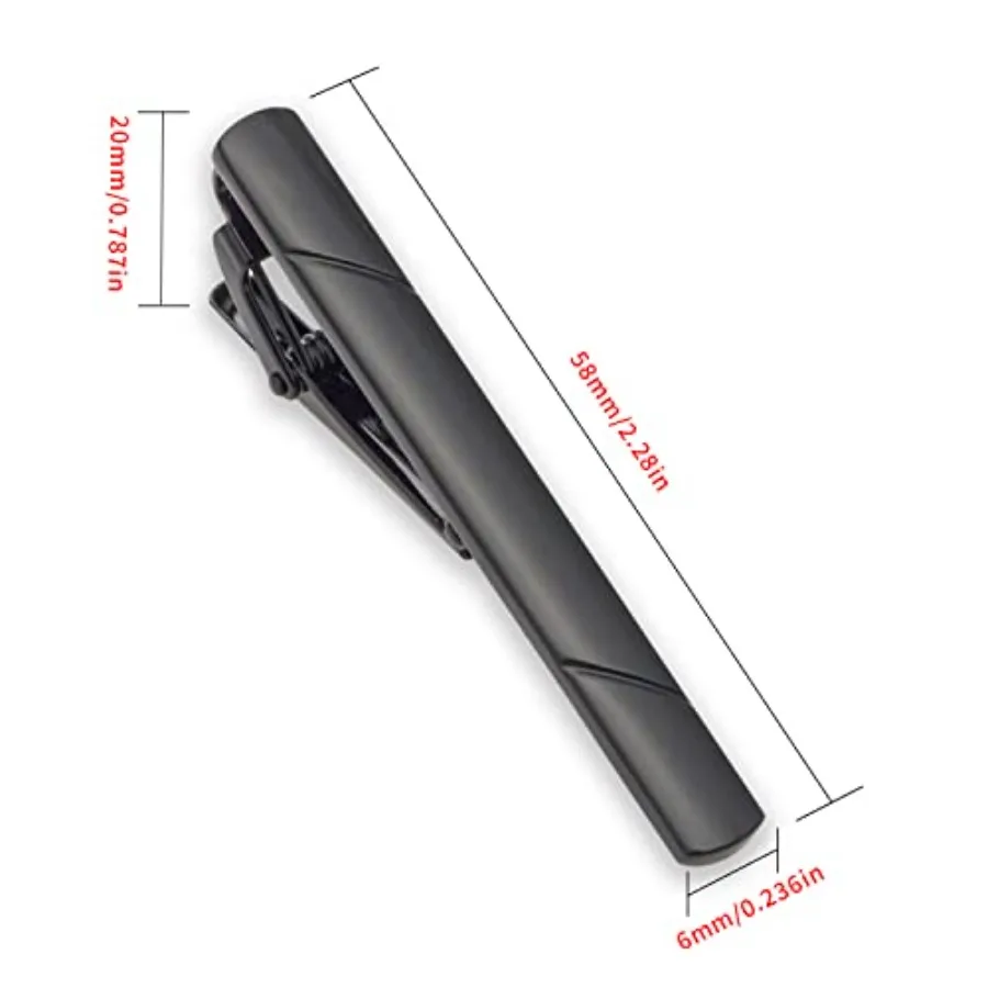 คลิปหนีบเนคไทสำหรับผู้ชาย 4 ชิ - Men Accessories For Suit บทวิจารณ์และราคา