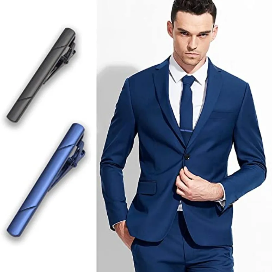 คลิปหนีบเนคไทสำหรับผู้ชาย 4 ชิ - Men Accessories For Suit บทวิจารณ์และราคา