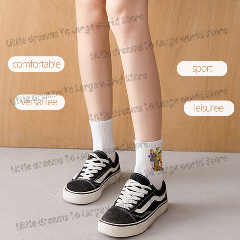 ถุงเท้าผ้าฝ้ายสคูบี้ดูสำหรับผู - Men Accessories For Birthday Gift บทวิจารณ์และราคา